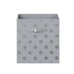 Living Elements Compact Cube Foil Spot Insert - Grey & Silver -Furniture Shop 12932940 6094887876046968