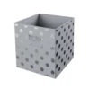Living Elements Compact Cube Foil Spot Insert - Grey & Silver 2 Living Elements Compact Cube Foil Spot Insert - Grey & Silver -Furniture Shop 12932940 7844887876026445