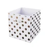 Living Elements Compact Cube Foil Spot Insert - White & Gold 2 Living Elements Compact Cube Foil Spot Insert - White & Gold -Furniture Shop 12932945 9034887875924418