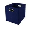 Clever Cube Woven Insert - Navy -Furniture Shop 12932946 5324887876232929