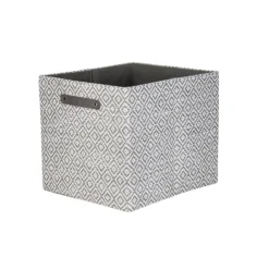 Clever Cube Patterned Fabric Insert - Grey Jacquard