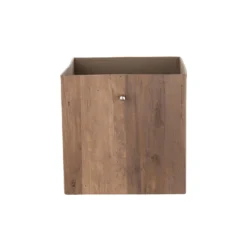Clever Cube Timber Front Insert - Faux Dark Wood -Furniture Shop 12932956 8174900282792578