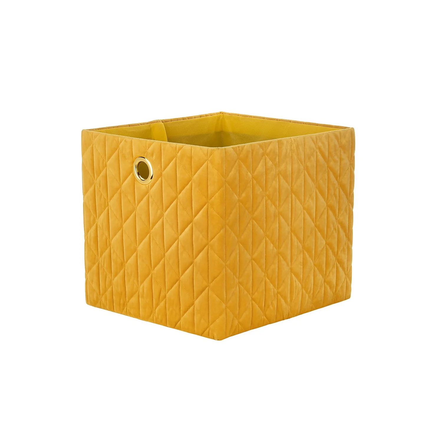Clever Cube Quilted Velvet Insert - Yellow 3 Clever Cube Quilted Velvet Insert - Yellow