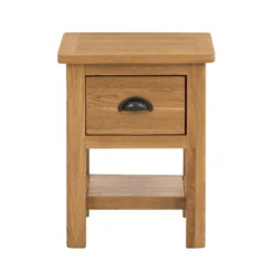 Norbury Side Table - Oak -Furniture Shop 12940829 2084873341407211