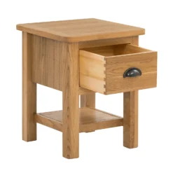 Norbury Side Table - Oak -Furniture Shop 12940829 4364873341369813