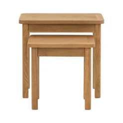 Norbury Nest Of 2 Tables - Oak -Furniture Shop 12940835 1834873341037116