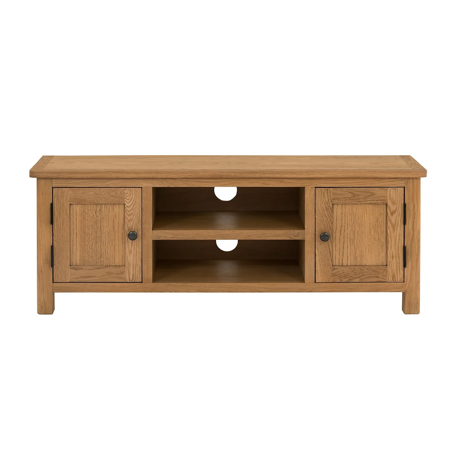 Norbury Wide TV Stand - Oak 5 Norbury Wide TV Stand - Oak - Image 3