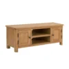 Norbury Wide TV Stand - Oak -Furniture Shop 12940838 5824873341755217