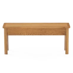 Norbury Storage Dining Bench - Oak -Furniture Shop 12940845 1164874669698056