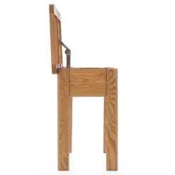 Norbury Storage Dining Bench - Oak -Furniture Shop 12940845 1734874669788005