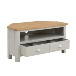 Norbury Corner TV Stand - Grey -Furniture Shop 12940851 1054873335978165