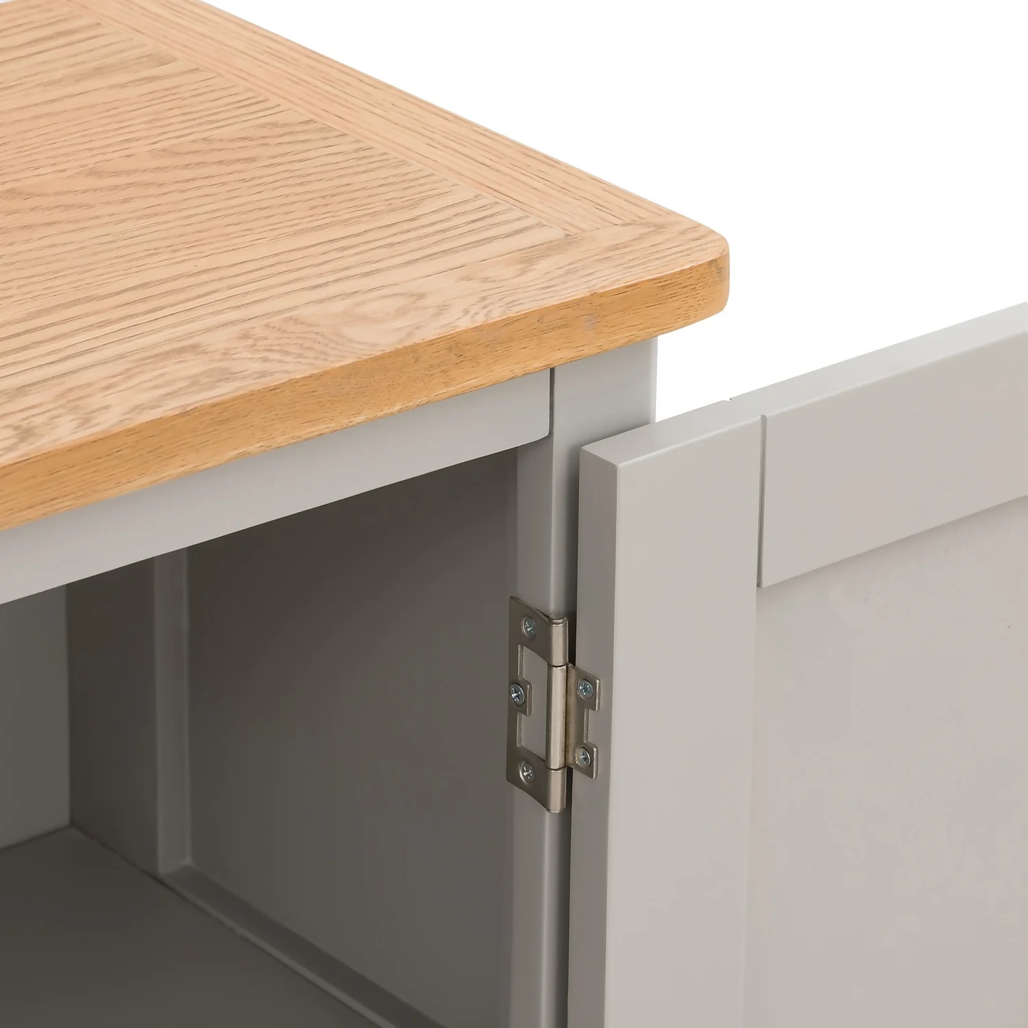 Norbury Petite Cabinet - Grey 10 Norbury Petite Cabinet - Grey - Image 8