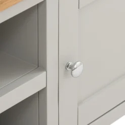 Norbury Wide TV Stand - Grey -Furniture Shop 12940856 1554873338554859