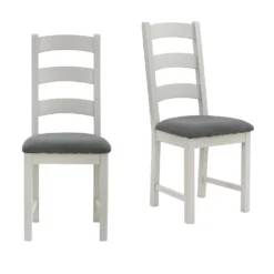 Norbury Dining Chair - Set Of 2 - Grey
