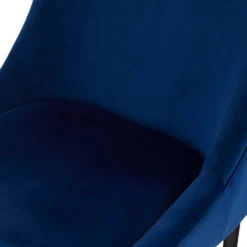 Ava Velvet Dining Chair - Set Of 2 - Navy -Furniture Shop 13125758 7984978604674419