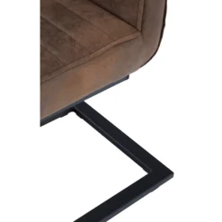 Ayden Cantilever Dining Chair - Set Of 2 - Tan -Furniture Shop 13125759 6074933242090618