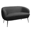 Tori Boucle Tub Sofa - Black -Furniture Shop 13168214 7334971603857808