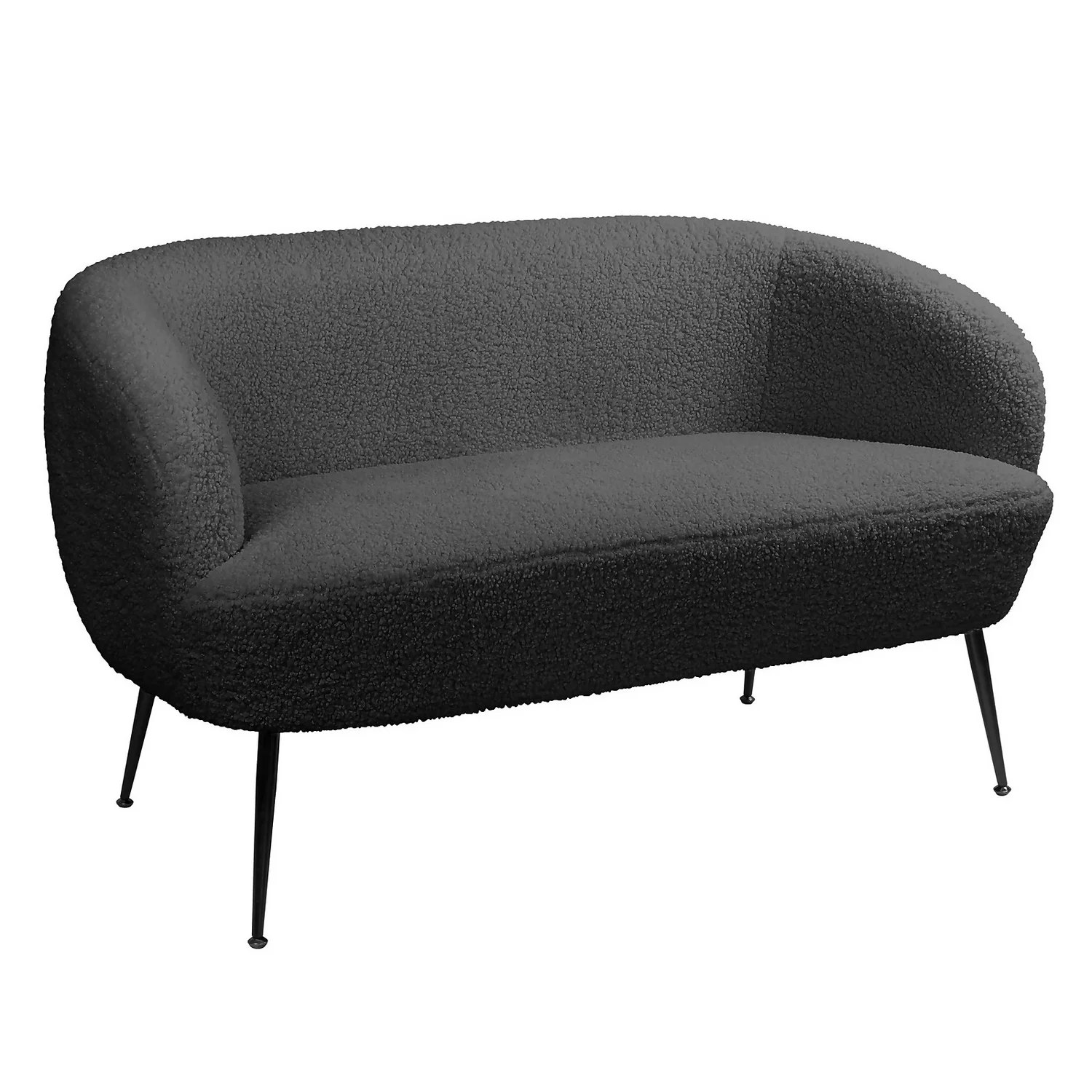 Tori Boucle Tub Sofa - Black 3 Tori Boucle Tub Sofa - Black