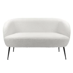 Tori Boucle Tub Sofa - White -Furniture Shop 13168215 1574919264451171