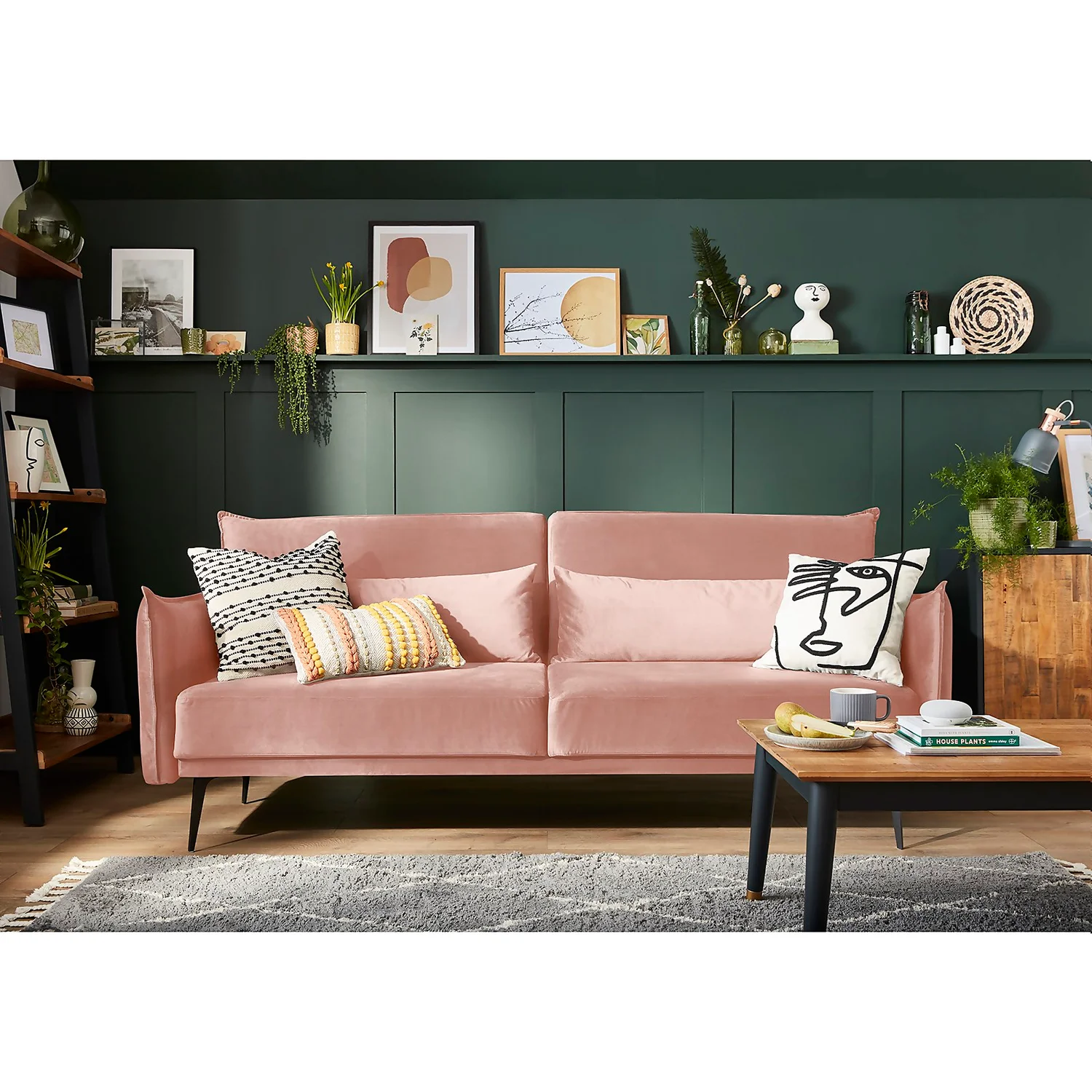 Sutton Sofa Bed - Blush 4 Sutton Sofa Bed - Blush - Image 2