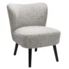Sean Boucle Occasional Chair - Grey -Furniture Shop 13222760 1434920057583308