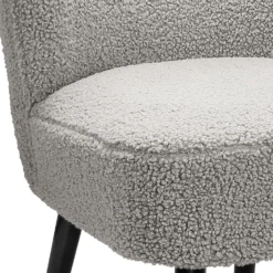 Sean Boucle Occasional Chair - Grey -Furniture Shop 13222760 7354920057777150