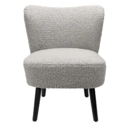 Sean Boucle Occasional Chair - Grey -Furniture Shop 13222760 9194920057636336