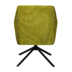 Pia Pleat Swivel Chair - Olive -Furniture Shop 13222763 1234940701625556