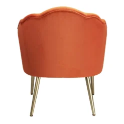 Sophia Scallop Occasional Chair - Burnt Orange 13 Sophia Scallop Occasional Chair - Burnt Orange -Furniture Shop 13222770 1894920057658395