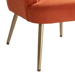 Sophia Scallop Occasional Chair - Burnt Orange 16 Sophia Scallop Occasional Chair - Burnt Orange -Furniture Shop 13222770 6994920057799422