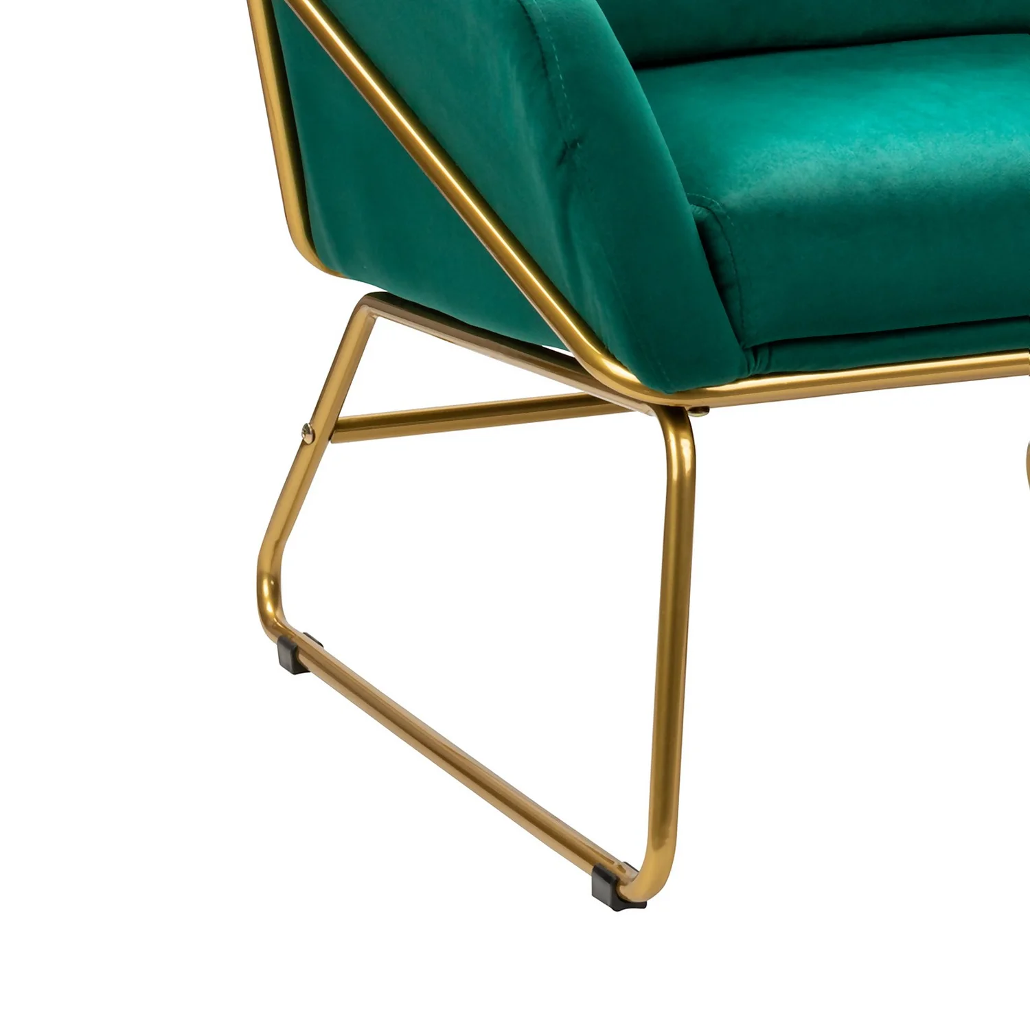 Evelyn Metal Frame Chair - Emerald 10 Evelyn Metal Frame Chair - Emerald - Image 8