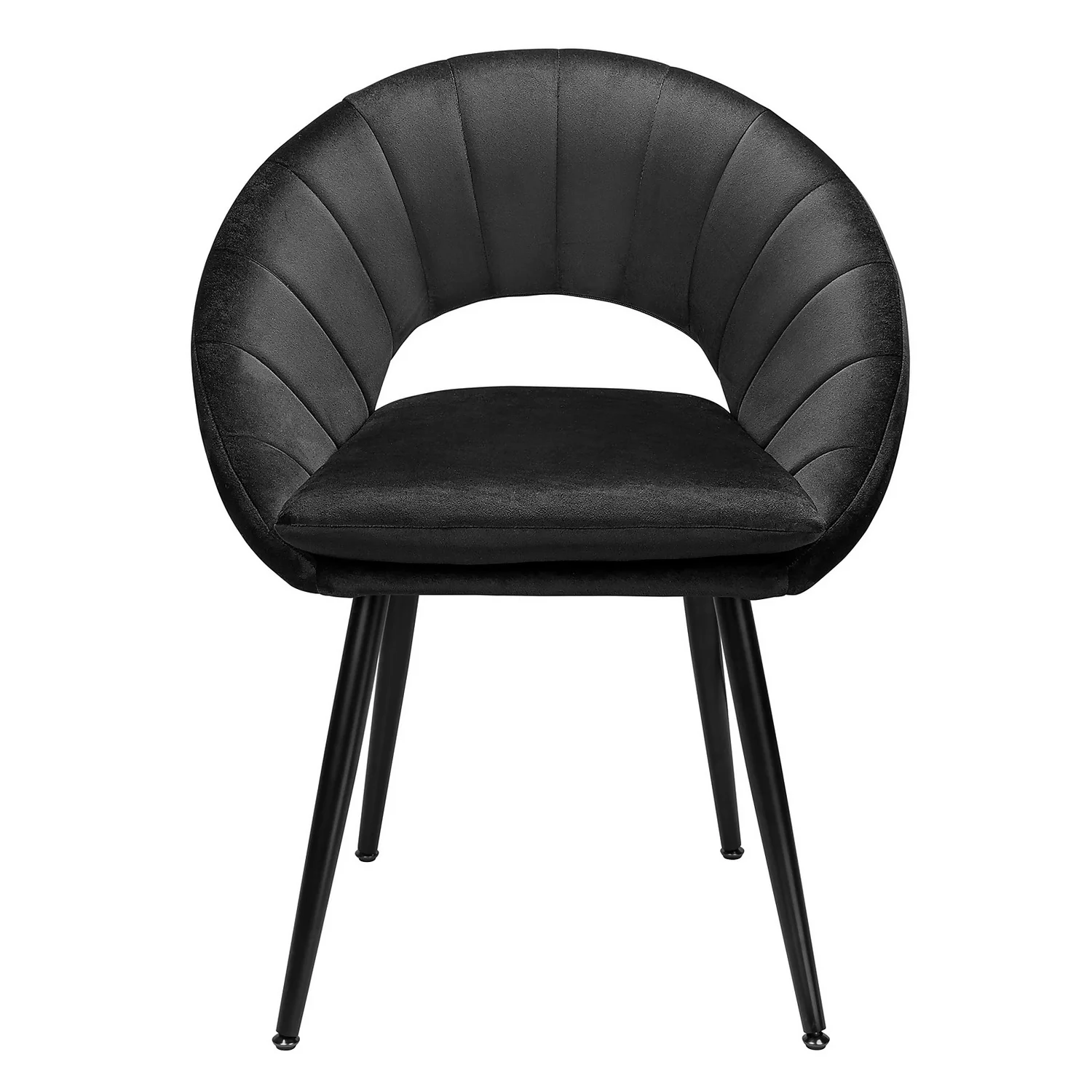 Margot Dining Chair - Set Of 2 - Black 6 Margot Dining Chair - Set Of 2 - Black - Image 4