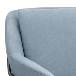 Evelyn Metal Frame Chair - Denim Blue -Furniture Shop 13222781 1004940701689342