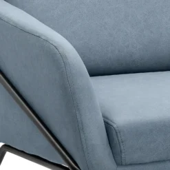 Evelyn Metal Frame Chair - Denim Blue -Furniture Shop 13222781 3214940701777620