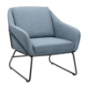 Evelyn Metal Frame Chair - Denim Blue 1 Evelyn Metal Frame Chair - Denim Blue -Furniture Shop 13222781 6404940701460610