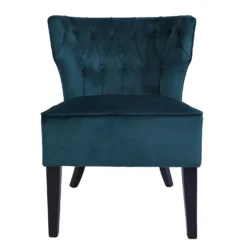 Sadie Velvet Accent Chair - Aegean Blue 13 Sadie Velvet Accent Chair - Aegean Blue -Furniture Shop 13223769 3614958840618067