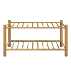 Living Elements 2 Tier Bamboo Shoe Rack -Furniture Shop 13231129 6074929069075159