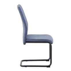 Skelby Cantilever Dining Chairs - Set Of 2 - Denim Blue -Furniture Shop 13244356 5394947968077071