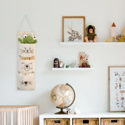 Kids 3 Pocket Hanging Organiser - Polar Bear -Furniture Shop 13277677 1844946440384290