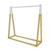 Kids A-Frame Clothes Rail - Natural & White -Furniture Shop 13277679 9314929069052644