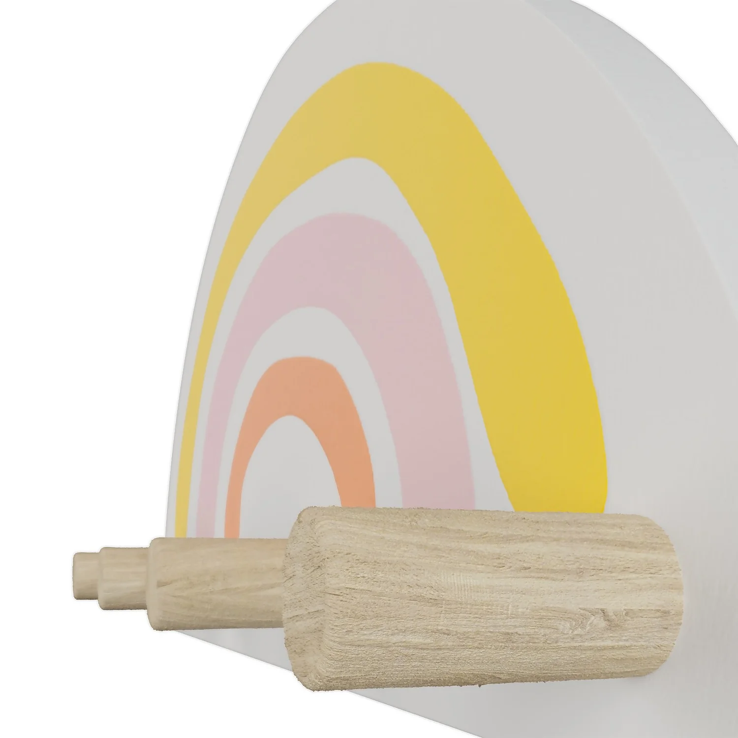 Kids Rainbow Shelf With Hooks 7 Kids Rainbow Shelf With Hooks - Image 5