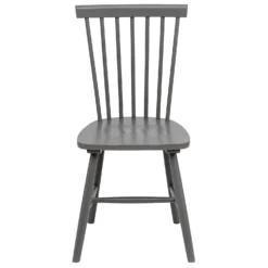 The Spindle Chair - Set Of 2 - Charcoal -Furniture Shop 13460767 5884940701670904