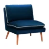 Pippa Pillow Accent Chair - Blue -Furniture Shop 13514417 1954997229771117