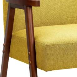Alex Mid Century Armchair - Ochre -Furniture Shop 13514419 7044963831726281