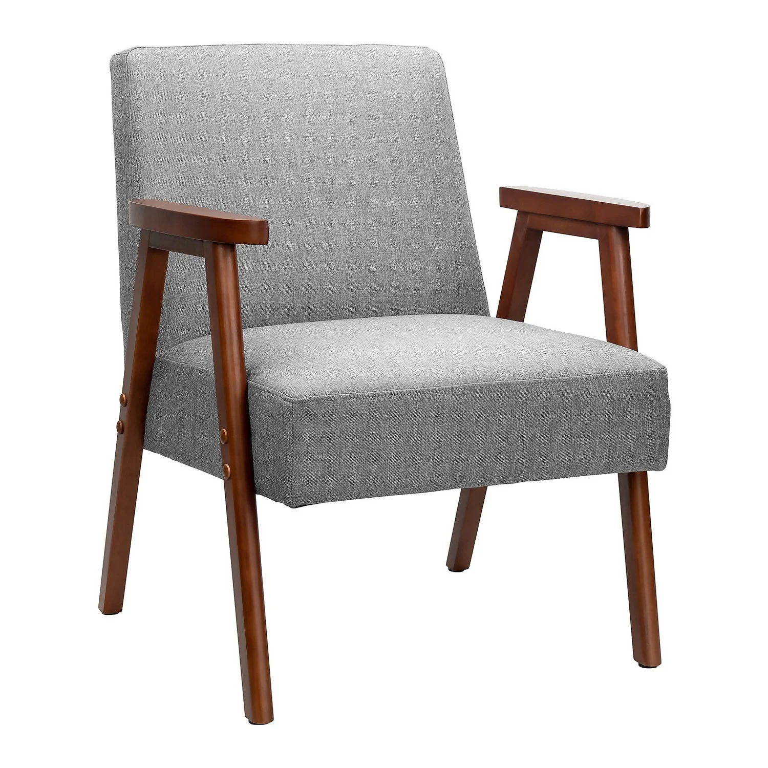 Alex Mid Century Armchair - Grey 3 Alex Mid Century Armchair - Grey
