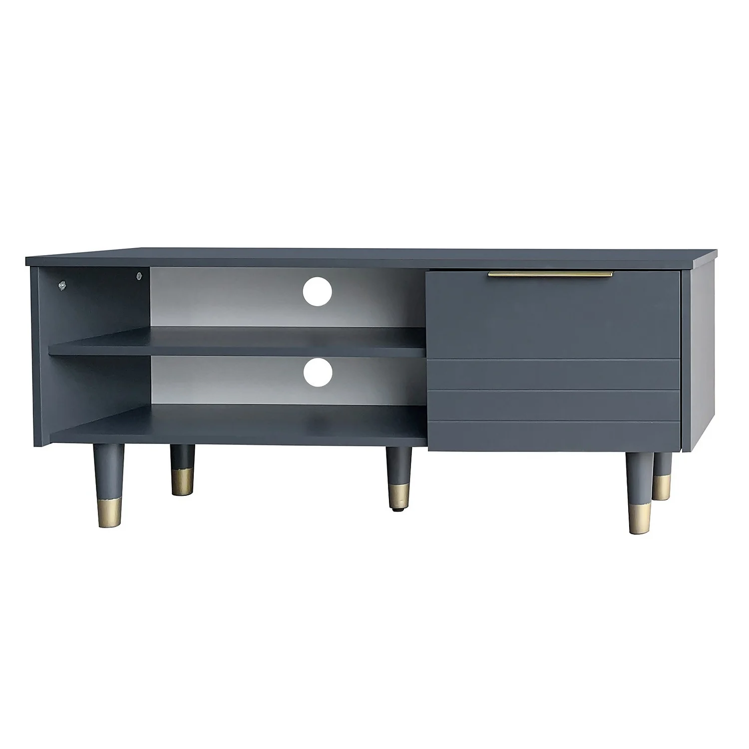 Lewis Compact TV Unit - Grey 3 Lewis Compact TV Unit - Grey