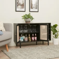 Kubu Rattan Sideboard - Black 19 Kubu Rattan Sideboard - Black -Furniture Shop 13633735 1735023661227545
