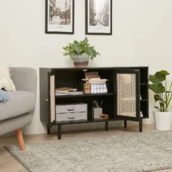 Kubu Rattan Sideboard - Black 18 Kubu Rattan Sideboard - Black -Furniture Shop 13633735 2025023661185449