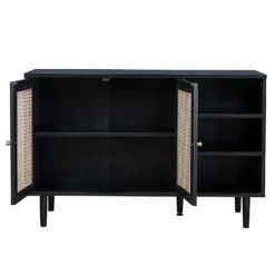 Kubu Rattan Sideboard - Black 13 Kubu Rattan Sideboard - Black -Furniture Shop 13633735 3784974679687104