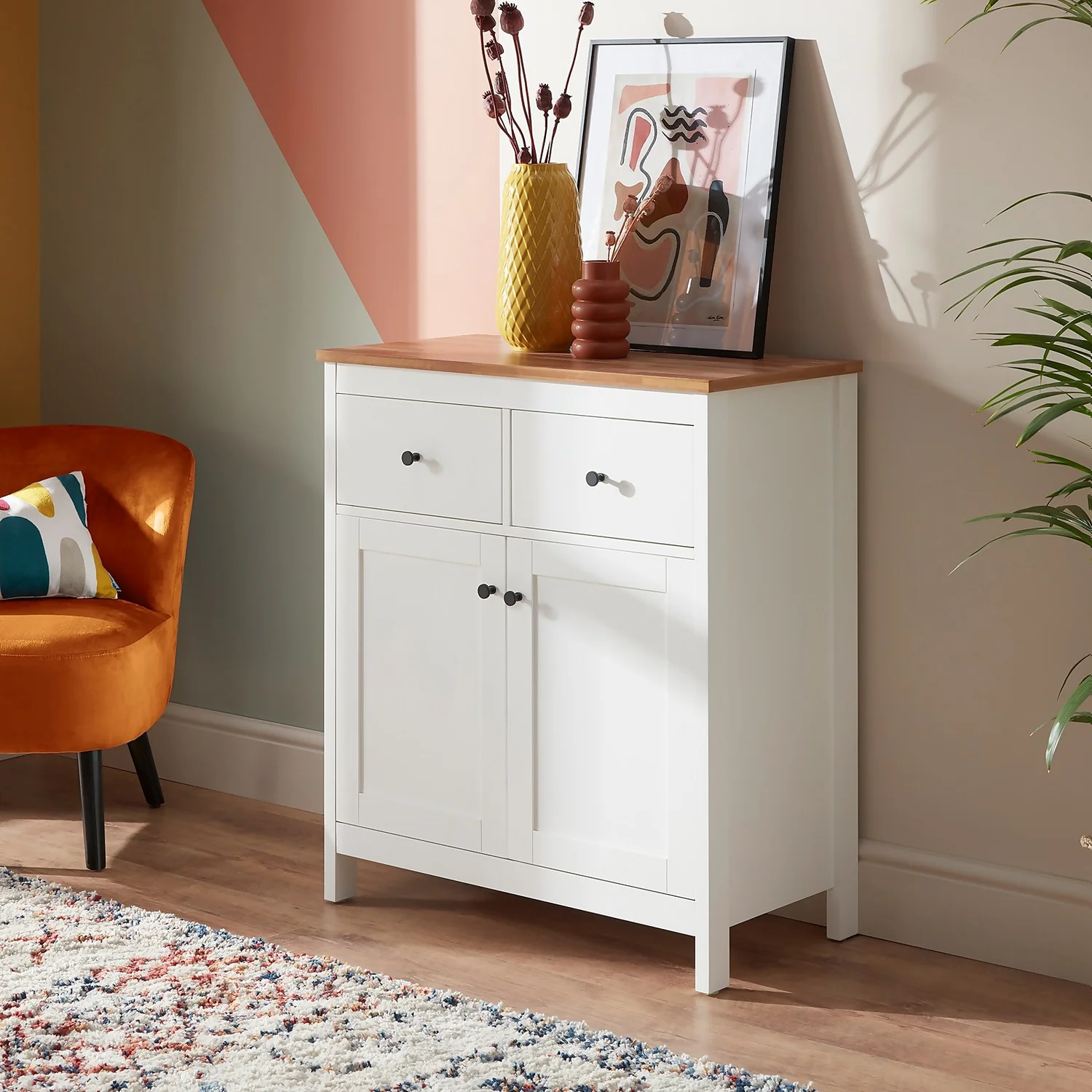 Ren Small Sideboard - White 4 Ren Small Sideboard - White - Image 2